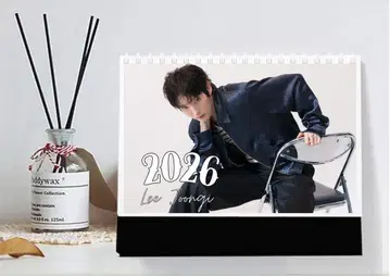 이준기 2026년 탁상 달력 굿즈 사진 다이어리 한국 드라마