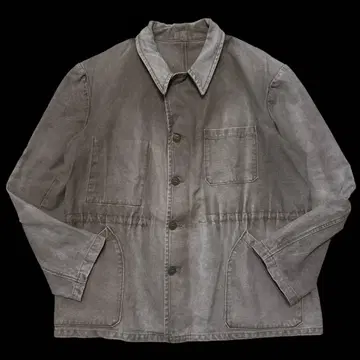 40년대~50년대 유로 워크 자켓 프렌치 Vintage 페이드