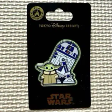 디즈니 스타 워즈 글루 & R2-D2 핀 배지