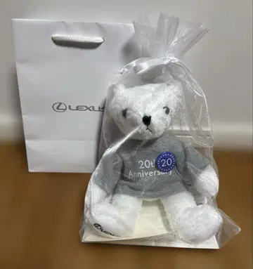 [미개봉품] 렉서스 테디베어 LEXUS 20th Anniversary