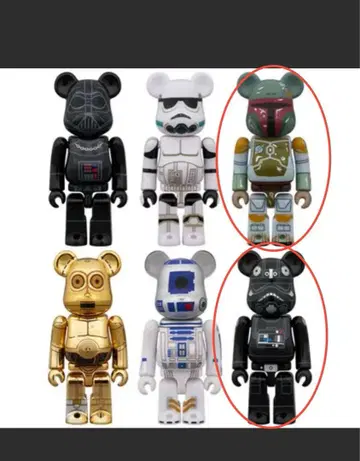 스타 워즈 베어브릭 2개 + 덤 1개 세트 BE@RBRICK