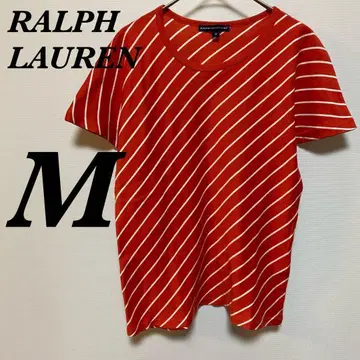 RALPH LAUREN SPORT M 사이즈 반팔 스트라이프 티셔츠