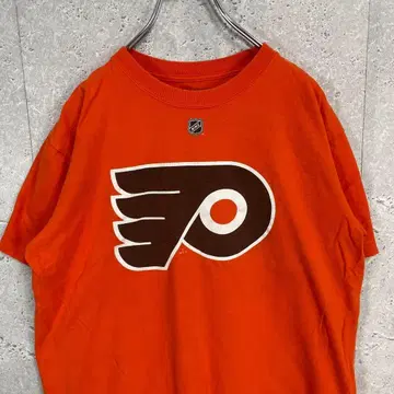 리복 피아델피아 플라이어스 팀 로고 NHL 티셔츠 M