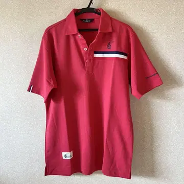 먼싱웨어 munsingwear 폴로 셔츠 레드 M 사이즈