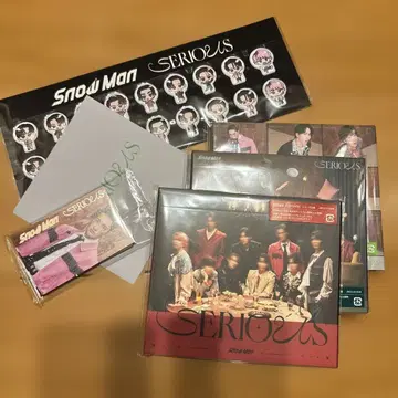 SnowMan 12th single SERIOUS 특전 포함