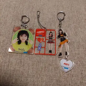 모바 가챠 키링 클립 스탠드 Juice=Juice 카와시마 미카에