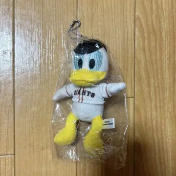 거인 자이언츠 도널드 덕 봉제 인형 키링