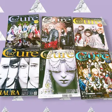 DIAURA 흠집 기류 Royz 지그재그 V계 잡지 Cure