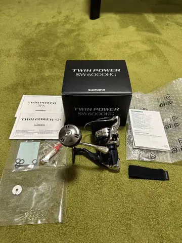 Shimano 21TWIN POWER SW6000HG 낚시릴