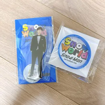 SnowMan 스노우맨 와타나베 쇼타 아크릴 스탠드 & 러버 밴드