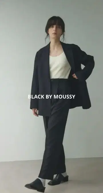BLACK BY MOUSSY 스트레이트 팬츠