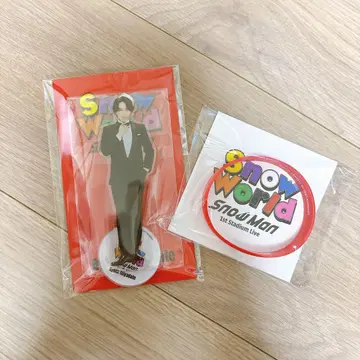 SnowMan 스노우맨 미야타테 료타 아크릴 스탠드 & 러버 밴드
