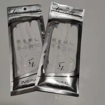 제로 핏 인 스파이럴 골프 그로브 화이트 22cm 2개