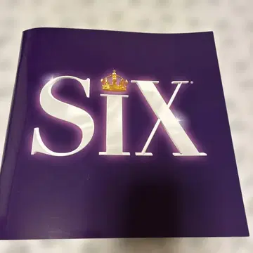 뮤지컬 SIX 일본 캐스트판 팜플렛