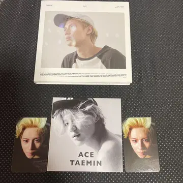 TAEMIN ACE 카드 2장 포함 SHINee 테민 ACE