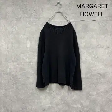 MARGARET HOWELL 코튼 스웨터 실크 린넨 혼방 N1156