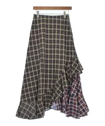 FURFUR 롱 맥시 길이 스커트 여성용