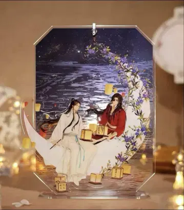 천관사복 공상경치 아크릴 스탠드 아크릴 스탠드 디오라마 사렌 하나조