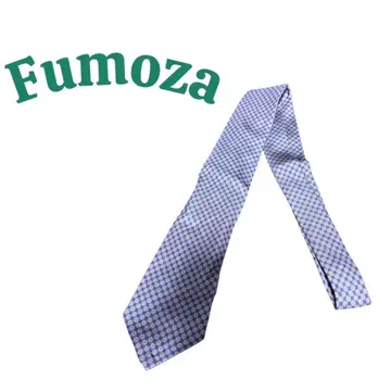 Fumoza Fumoza 꽃무늬 실크 넥타이 보라색 계열