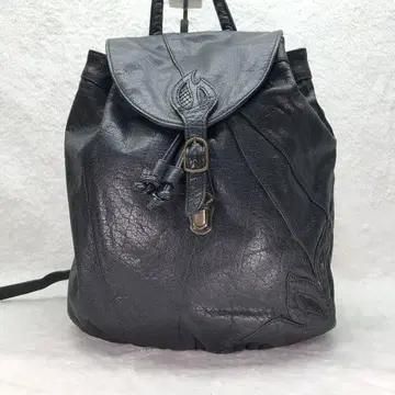 이비자 IBIZA 가죽 백팩 올 가죽 천연 가죽 블랙