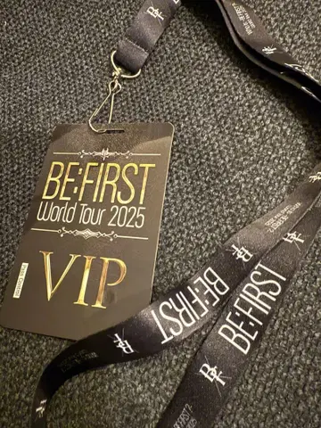 BE:FIRST World Tour VIP 혜택 라미네이티드 패스