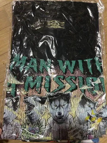 MAN WITH A MISSION 티셔츠 블랙