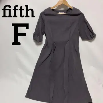 fifth 피프스 원피스 그레이 반팔