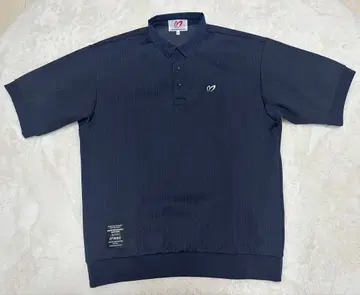 마스터바니 에스테틱 스트라이프 반팔 피케 셔츠 남성용