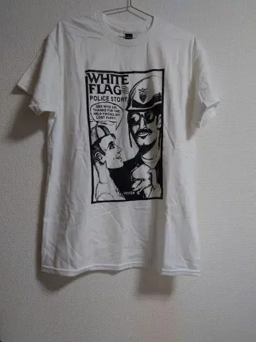 White Flag 밴딩 티셔츠 레어 Black Flag
