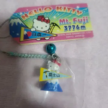 헬로키티 후지산 네츠케 스트랩