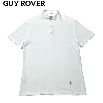 GUY ROVER 가이 로버 이탈리아제 사슴 무늬 피케 셔츠 컷어웨이 S