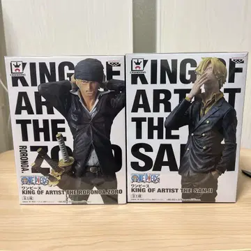 원피스 KING OF ARTIST 조로 상디 피규어 세트