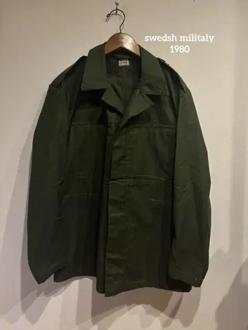 80년대 스웨덴 군 M-84 유틸리티 자켓 C48