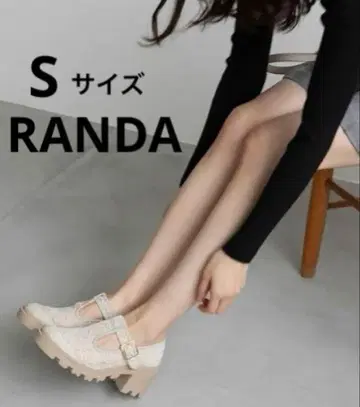 RANDA 란다 볼륨 밑창 레이스 샌들