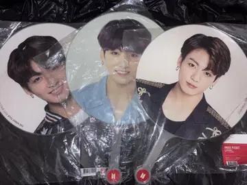 BTS 정국 부채 3개 세트