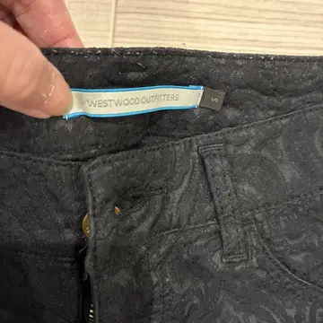 WESTWOOD OUTFITTERS 블랙 스키니 청바지 S