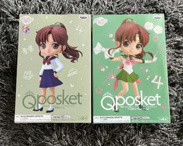 Qposket 피규어 키노 마코토 세일러 주피터 2개 세트