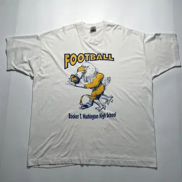 90s 후르츠 USA제 빈티지 티셔츠 2XL 화이트 이글//6822