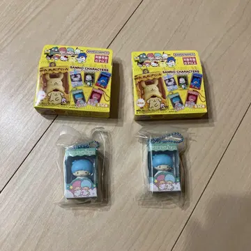 산리오 캐릭터즈 초코 박스 리틀트윈스타 키키 2개 세트