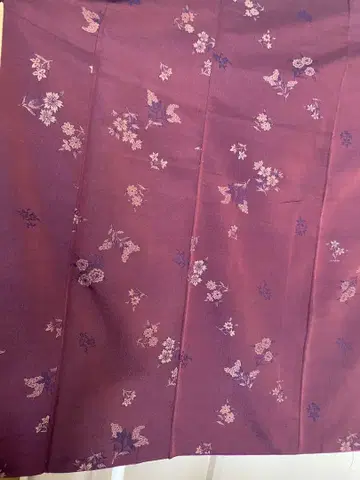미니 꽃무늬, 레인보우, 코몬, 이중 기모노