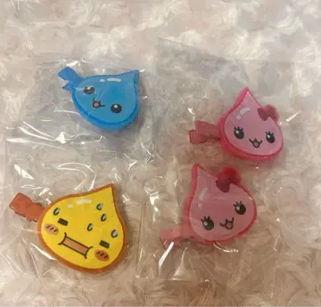 물방울 밤 러버 앞머리 클립 가챠 우루이짱 아세오군