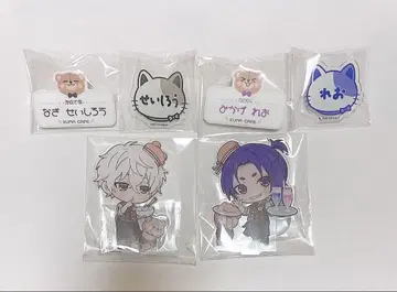 블루 록 파보테리아 곰 카페 난자 아크릴 스탠드 배지 나기, 레이오