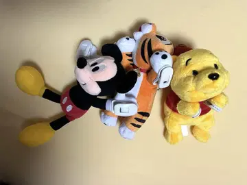 디즈니 미키 찬두 어깨 승차 봉제 인형