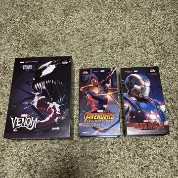 ZDTOYS 3개 묶음 판매 베놈 스파이더맨 아이언 패트리어트