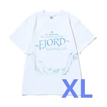 FJORD 로고 티셔츠 화이트