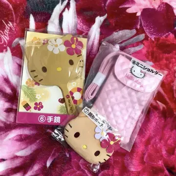 키티. 제일복권. 일광화상 키티. 손거울. 파우치. 미니 숄더백