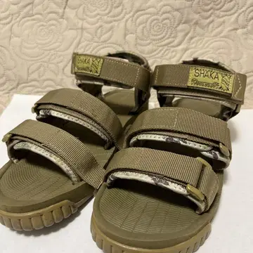 SHAKA 스포츠 샌들 카키 27.0cm