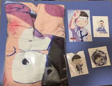카라마츠 빅 타월 벽동 오소마츠 6쌍둥이 브로마이드 키링 묶음 판매