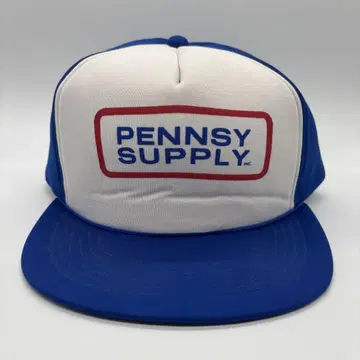 80년대 빈티지 PENNSY SUPPLY 프린트 트래커 캡