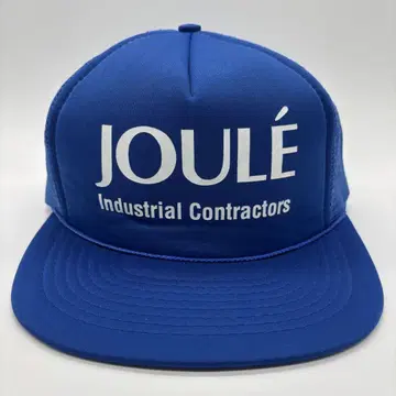 90년대 빈티지 JOULE 기업 프린트 로고 트래커 캡 스냅